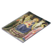 Madonna und das Kind mit SS. Mild und Justin, Notizblock (Linke Seite)