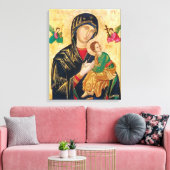 Madonna und göttliches Kind Leinwanddruck (Insitu (Wohnzimmer))