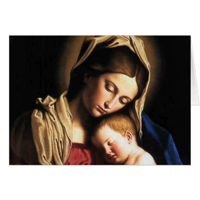 MADONNA UND KIND (Vorderseite (Horizontal))