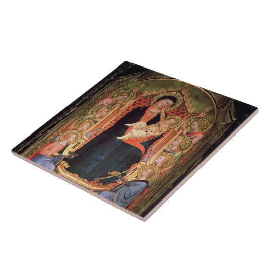 Madonna und Kind, 1347 Fliese (Seite)
