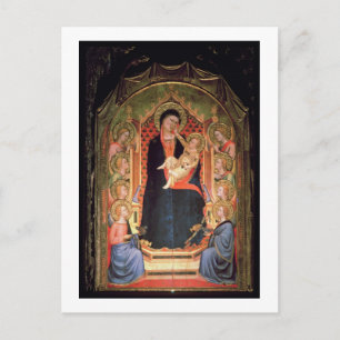 Madonna und Kind, 1347 Postkarte