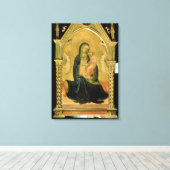 Madonna und Kind, 1400 Leinwanddruck (Insitu (Holzboden))