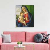 Madonna und Kind, 1490er Leinwanddruck (Insitu (Wohnzimmer))