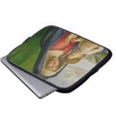 Madonna und Kind, 1490s Laptopschutzhülle (Vorne Knopf)