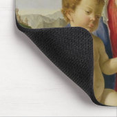 Madonna und Kind, 1490s Mousepad (Ecke)