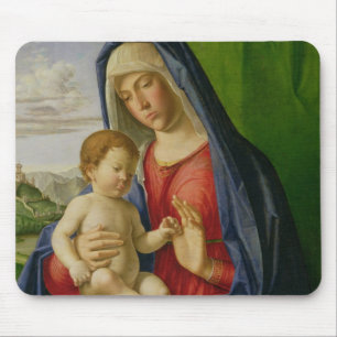 Madonna und Kind, 1490s Mousepad