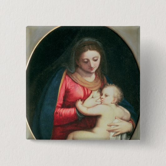 Madonna und Kind, 1598 Button (Vorderseite)