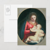 Madonna und Kind, 1598 Postkarte (Vorne/Hinten)
