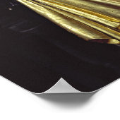 Madonna und Kind, 17. Jahrhundert (vergoldetes Hol Poster (Ecke)