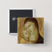 Madonna und Kind 2 Button (Vorne & Hinten)
