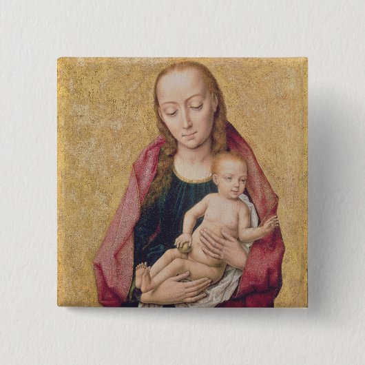Madonna und Kind 2 Button (Vorderseite)