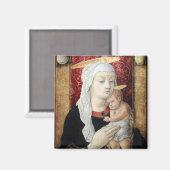 Madonna und Kind 2 - Carlo Crivelli - c1468 Magnet (Vorderseite/Rückseite)