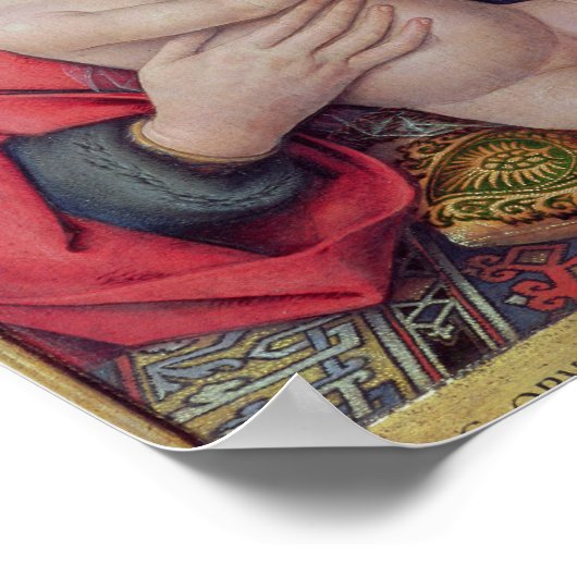 Madonna und Kind 2 Poster (Ecke)