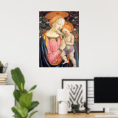 Madonna und Kind 2 - Veneziano - c1432 Poster (Heimbüro)