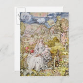 Madonna und Kind 3 Postkarte (Vorne/Hinten)