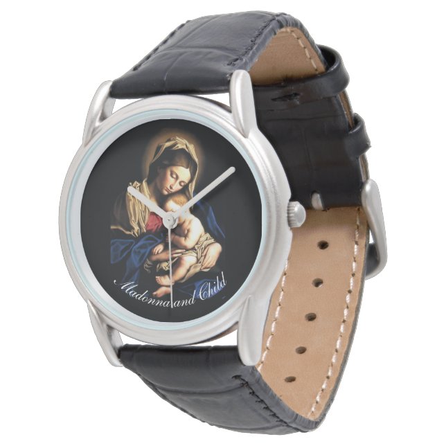 Madonna und Kind Armbanduhr (Schrägansicht)