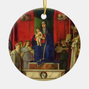 Madonna und Kind (Barbarigo Altarpiece) 1488 Keramikornament