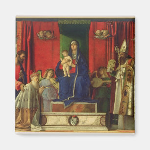 Madonna und Kind (Barbarigo Altarpiece) 1488 Magnet