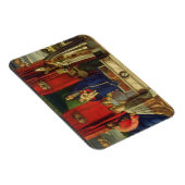 Madonna und Kind (Barbarigo Altarpiece) 1488 Magnet (Rechte Seite)