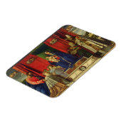 Madonna und Kind (Barbarigo Altarpiece) 1488 Magnet (Linke Seite)