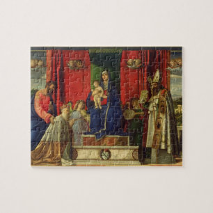 Madonna und Kind (Barbarigo Altarpiece) 1488 Puzzle