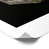 Madonna und Kind begeistert, Statuette, Französisc Poster (Ecke)