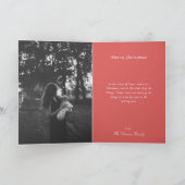 Madonna und Kind begeistert von Heiligen und Engel Karte (Innenseite)