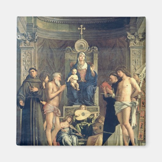 Madonna und Kind begeisterten zwischen SS. Francis Magnet (Vorne)