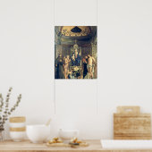 Madonna und Kind begeisterten zwischen SS. Francis Poster (Küche)