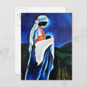 Madonna und Kind - Beliebter Sohn 2008 Postkarte (Vorne/Hinten)