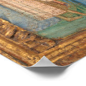 Madonna und Kind - Bernardo Daddi Kunstmuseum Poster (Ecke)