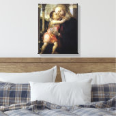 Madonna und Kind - Botticelli - c1500 Leinwanddruck (Insitu (Schlafzimmer))