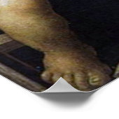 Madonna und Kind - Botticelli - c1500 Poster (Ecke)