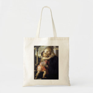 Madonna und Kind - Botticelli - c1500 Tragetasche