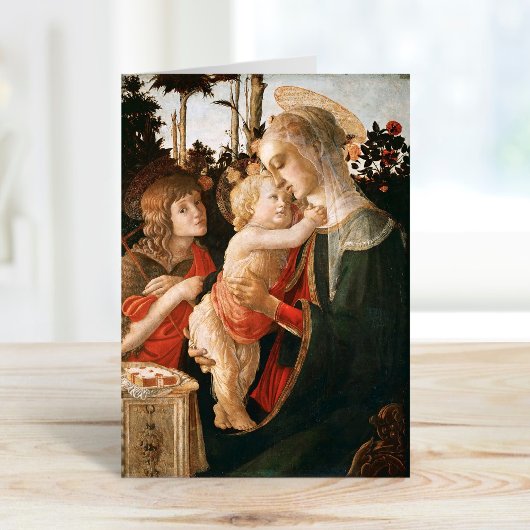 Madonna und Kind | Botticelli Karte