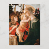 Madonna und Kind | Botticelli Postkarte (Vorderseite)