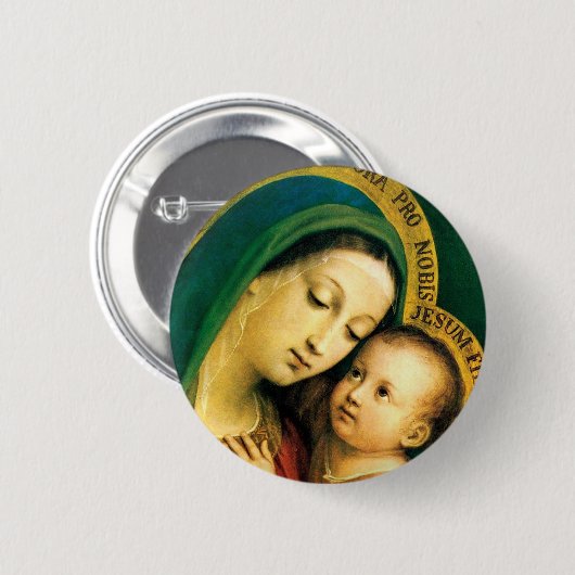 MADONNA UND KIND BUTTON (Vorne & Hinten)