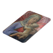 Madonna und Kind, c.1430 (Tempel auf Tafel) Magnet (Linke Seite)