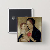 Madonna und Kind, c.1475 Button (Vorne & Hinten)
