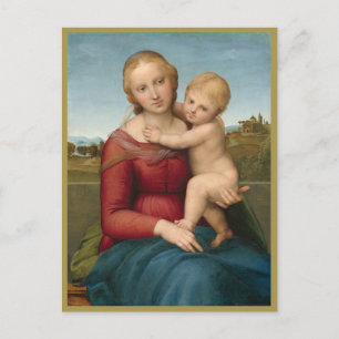 MADONNA UND KIND c. 1505, Raphael (1483-1520) Postkarte
