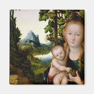 Madonna und Kind, c.1525 Magnet