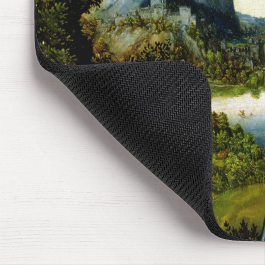 Madonna und Kind, c.1525 Mousepad (Ecke)