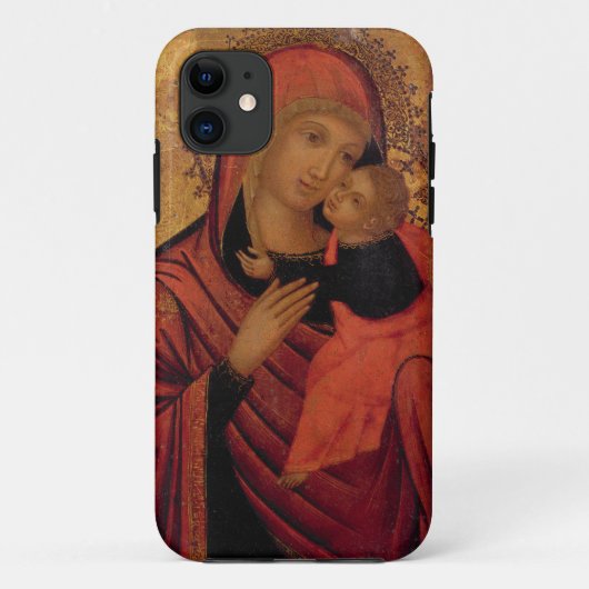 Madonna und Kind, c.1650 (Platte) Case-Mate iPhone Hülle (Rückseite)