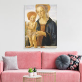 Madonna und Kind, ca. 1470 Leinwanddruck (Insitu (Wohnzimmer))