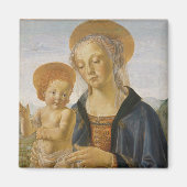 Madonna und Kind, ca. 1470 Magnet (Vorne)