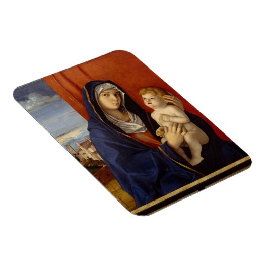Madonna und Kind, ca. 1485 Magnet (Rechte Seite)