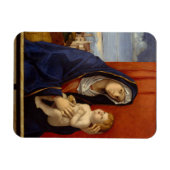 Madonna und Kind, ca. 1485 Magnet (Horizontal)