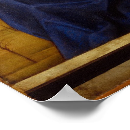 Madonna und Kind, ca. 1485 Poster (Ecke)