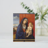 Madonna und Kind, ca. 1485 Postkarte (Stehend Vorderseite)