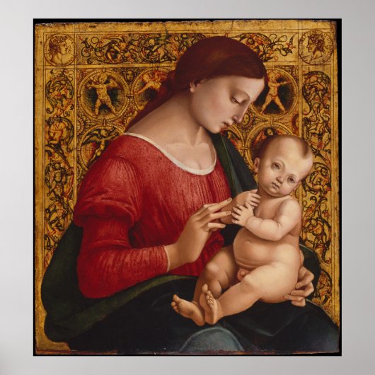 Madonna und Kind, ca. 1505-07 Poster (Vorne)